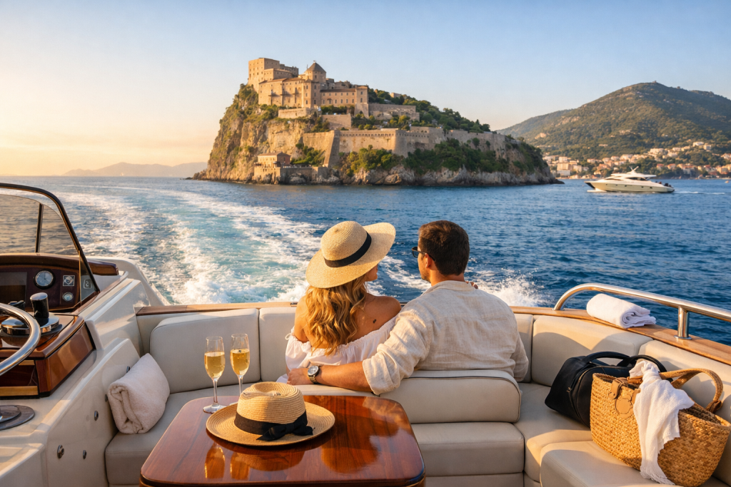 Trasferimenti per hotel e ville private a Ischia