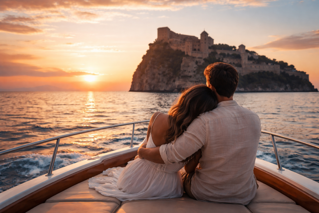 Anniversari e occasioni speciali in barca a Ischia