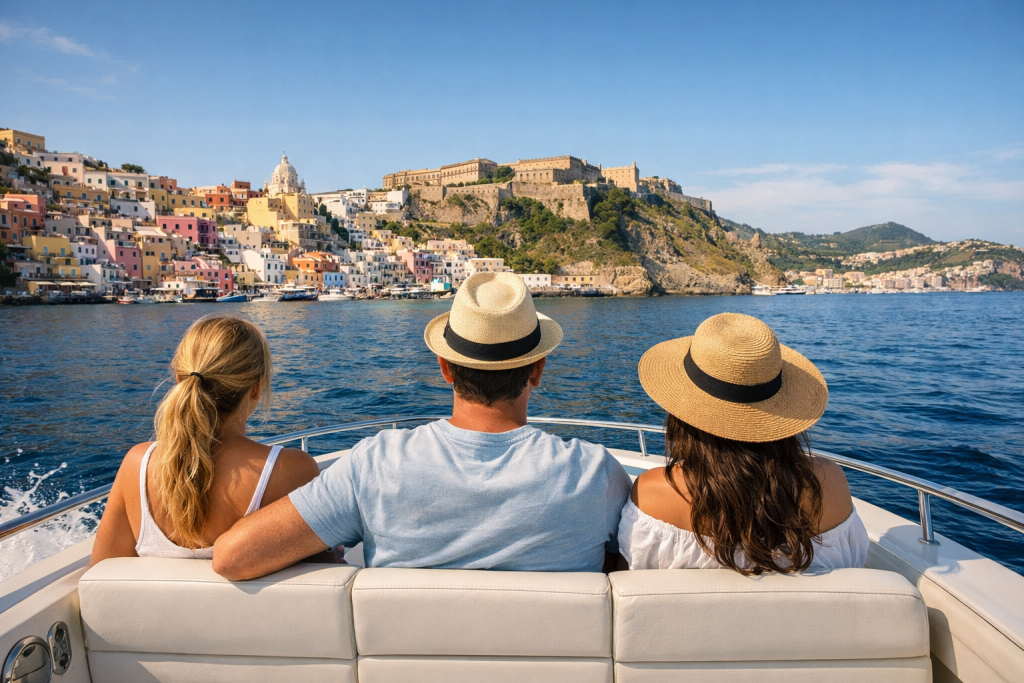 Procida dal mare itinerario consigliato