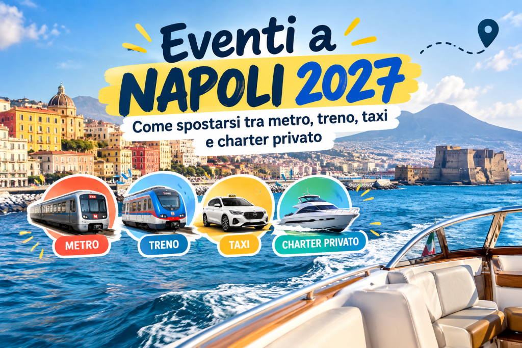 Eventi Napoli 2027: come evitare traffico e caos con un charter